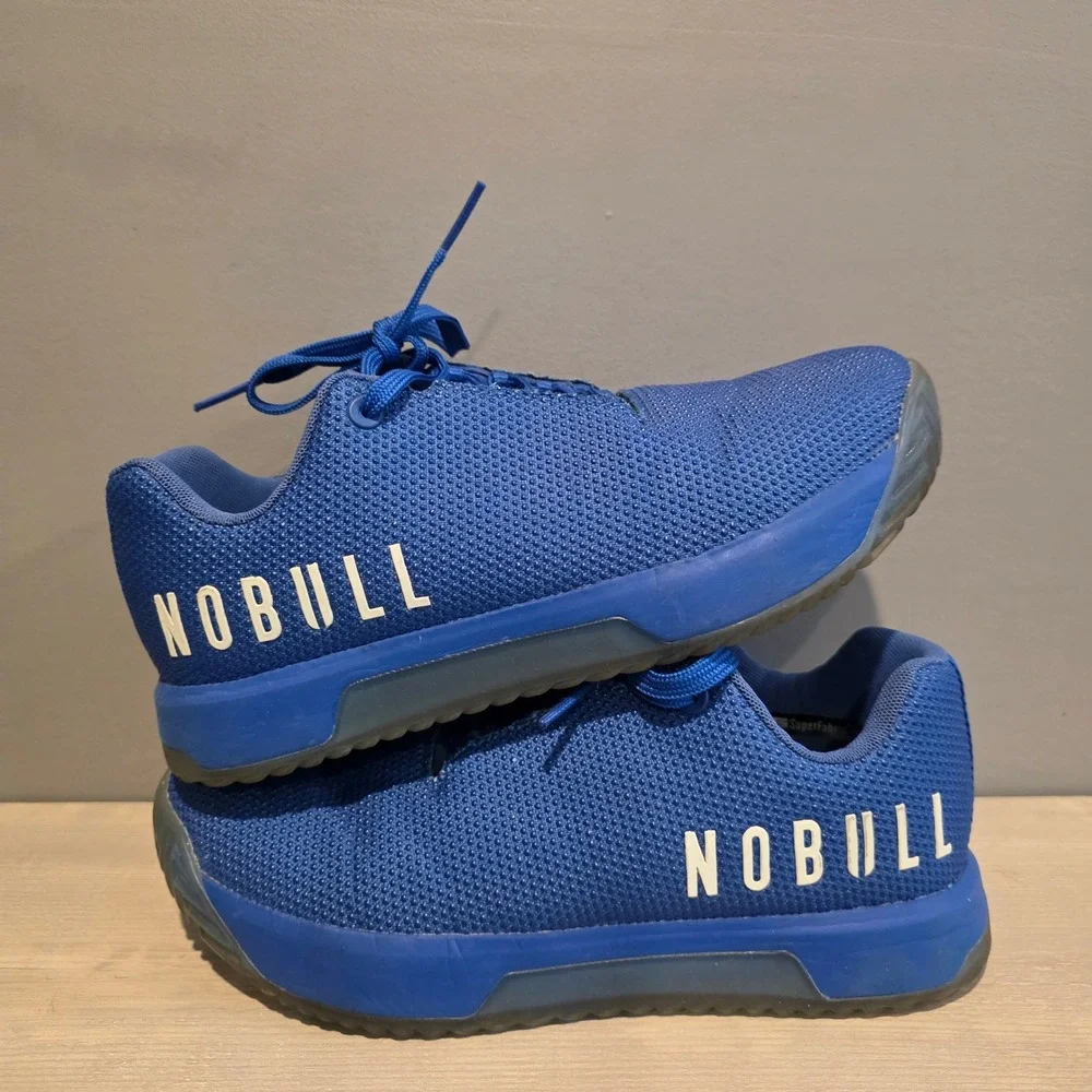 NOBULL CrossFit Games 2021 Trainer Mens 7.5 Blue Excellent Training Shoes